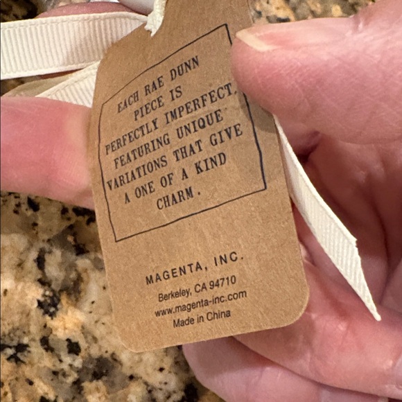 Rae Dunn Spring Cream Mug with Embossed Bunny Design - Picture 4 of 6